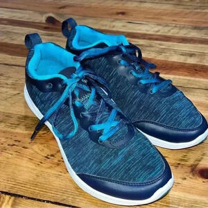 Vionic Comfort running/walking shoe blue/ black colorway